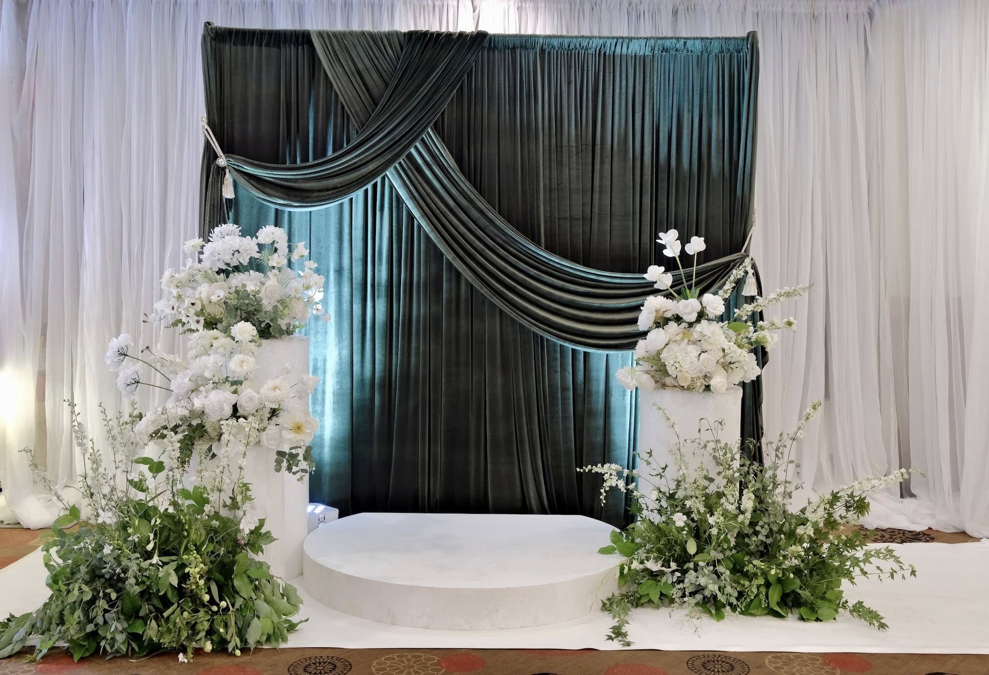 Wedding venue decoration Bay Area