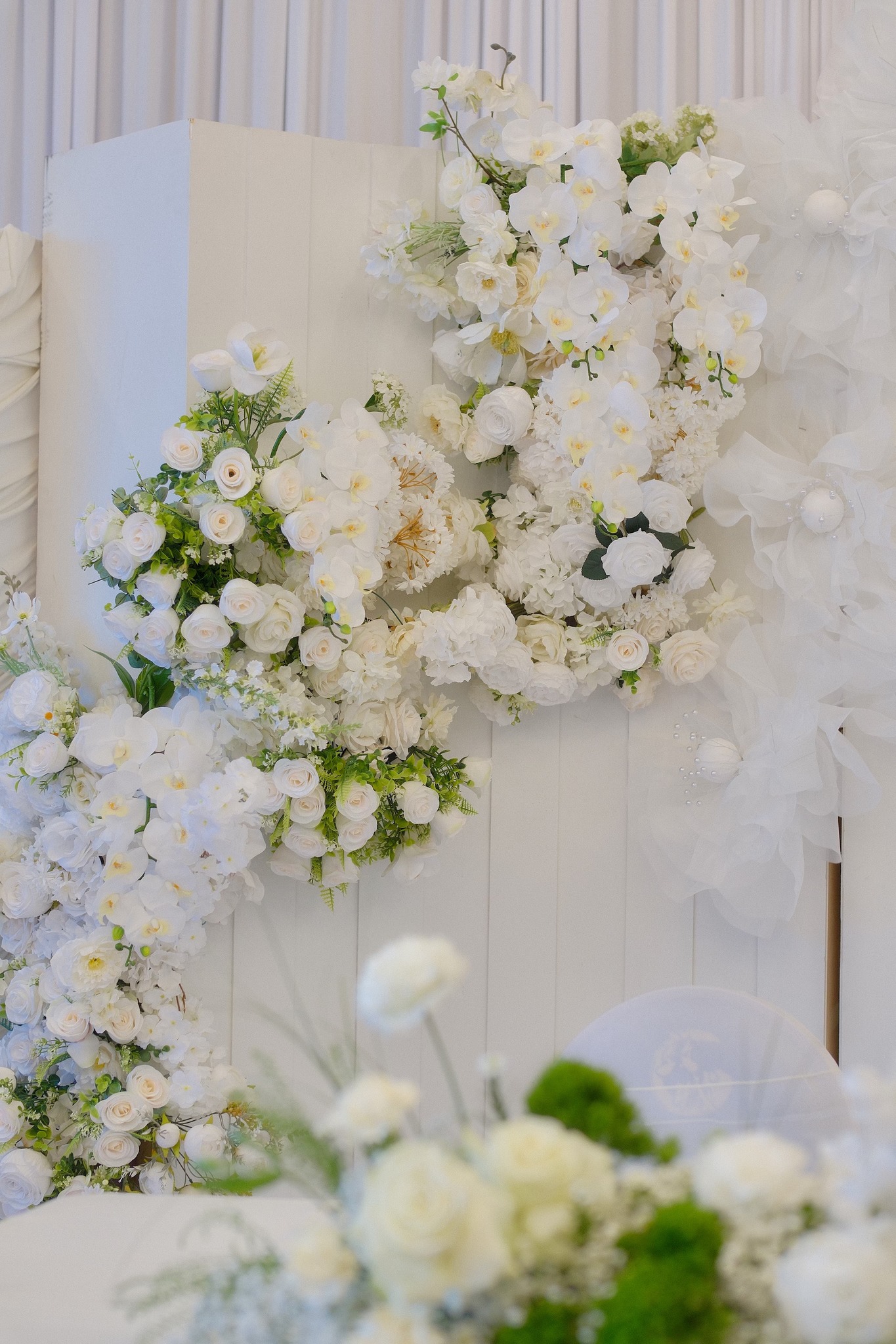 Floral decor Bay Area wedding