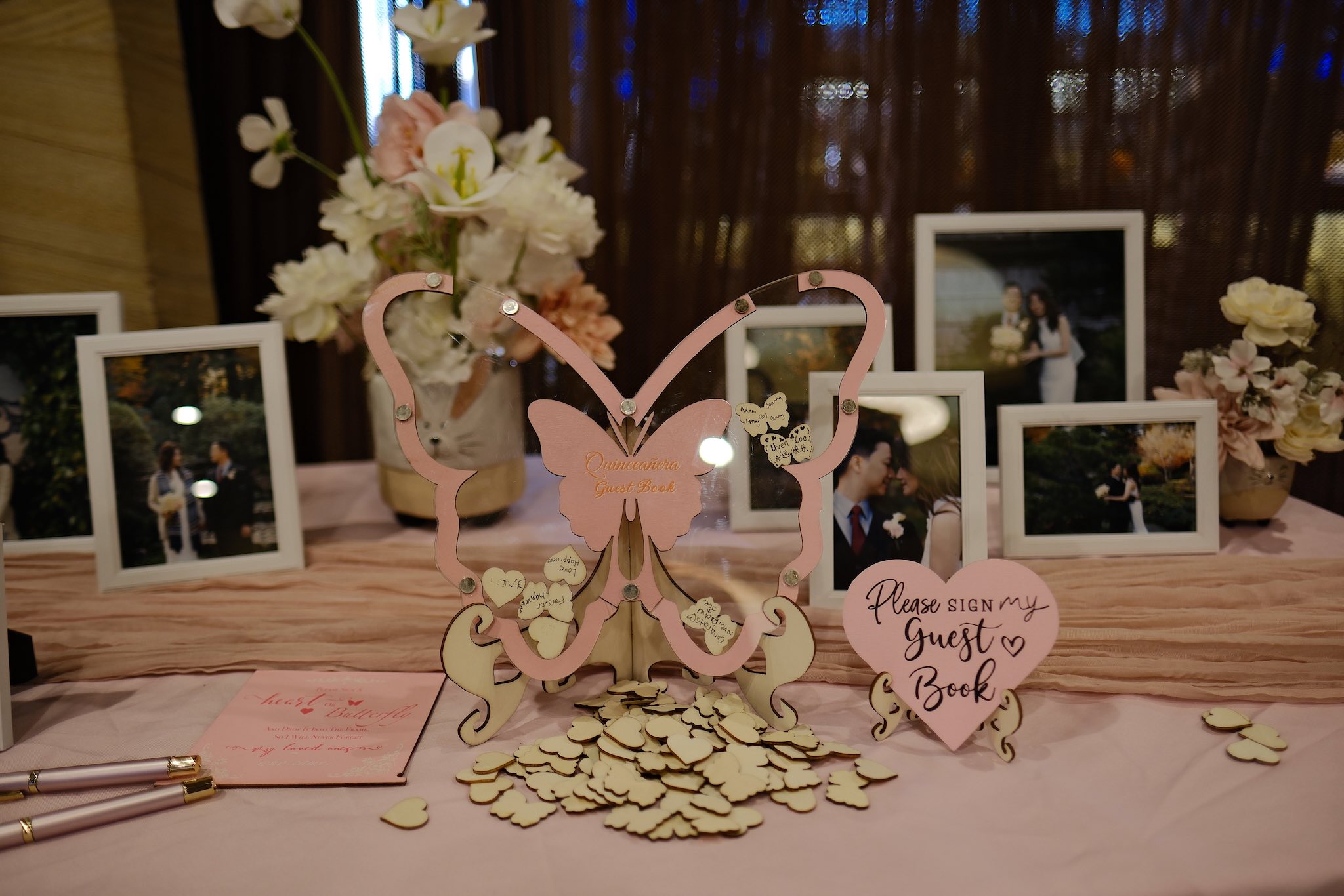 Reception floral design Bay Area